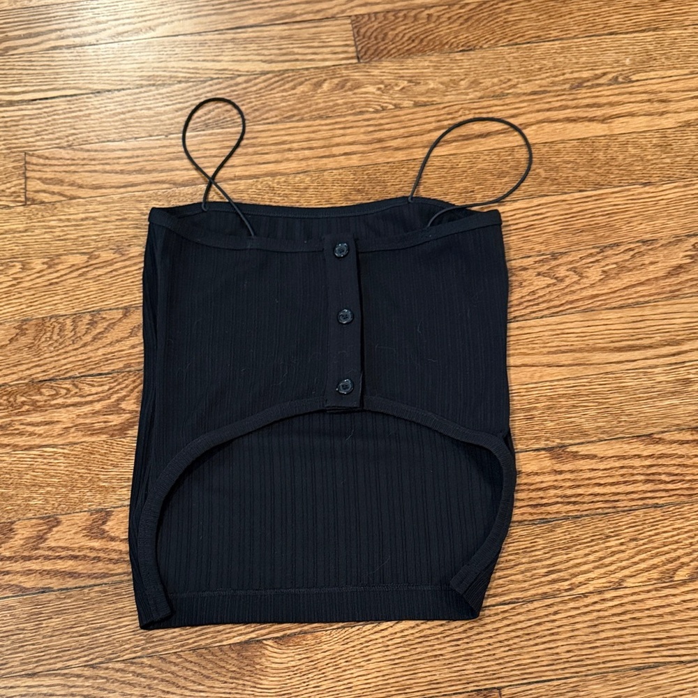 Helmut Lang Black Camisole Top